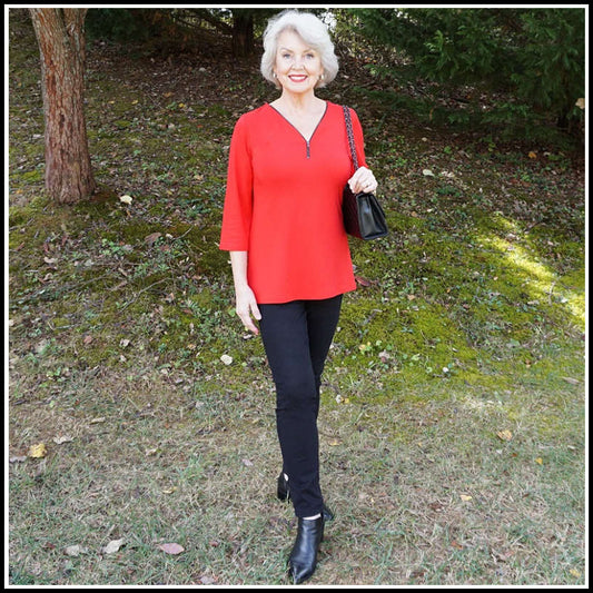 Warm Fall Dressing Tips - By Susan from Susanafter60