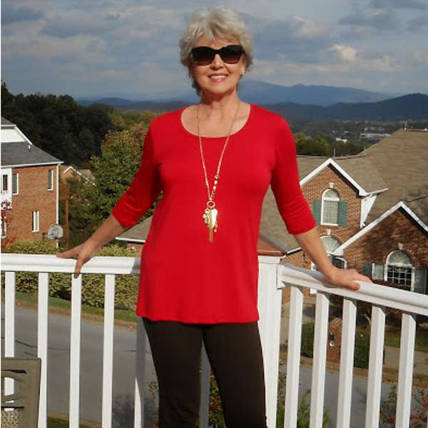 A great looking tunic is always the number one item on my wish list every season.  By Susan Street, Fifty, not Frumpy