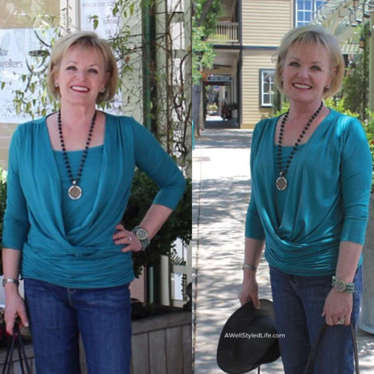 Hiding My Muffin Top and Other Joys of Style After 50 - By Jennifer, A WELL STYLED LIFE®
