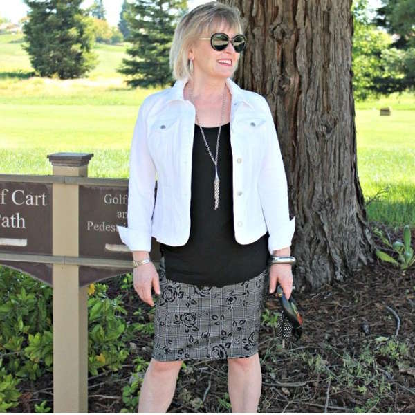 Comfortable Pencil Skirt - Jennifer, A Well Styled Life