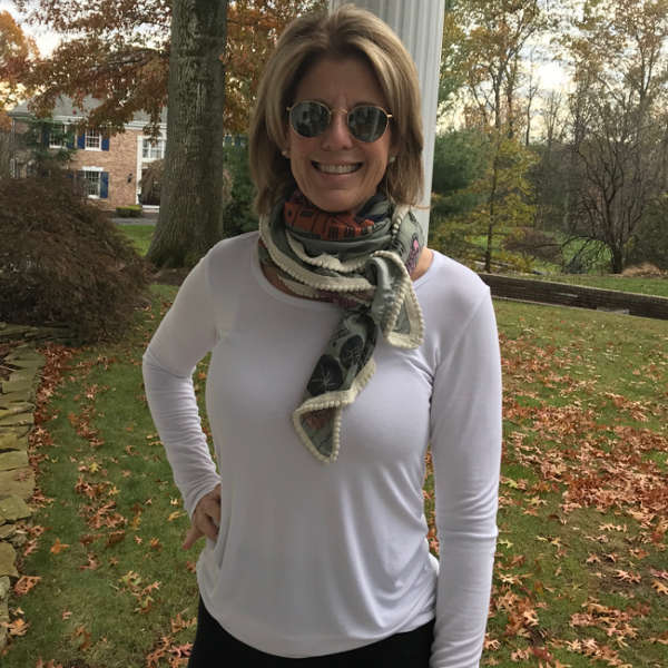A Scarf Instead of a Choker Top, Many Options! - Sherri, A Woman Thing