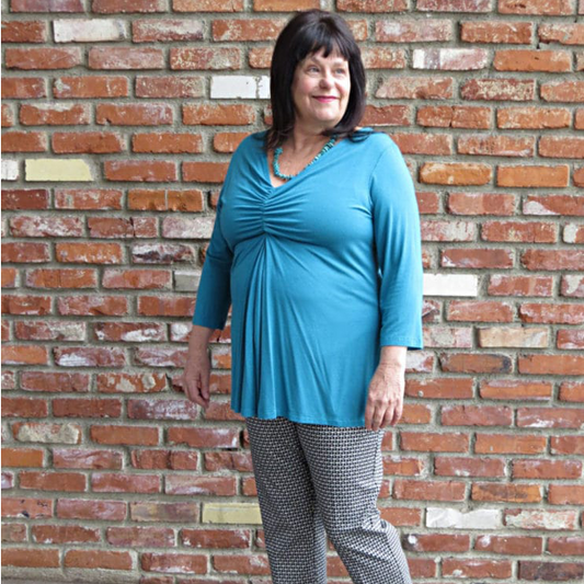 Cover Up Your Menopause Belly with a Fashionable and Concealing Top - by Rebecca from Baby Boomster