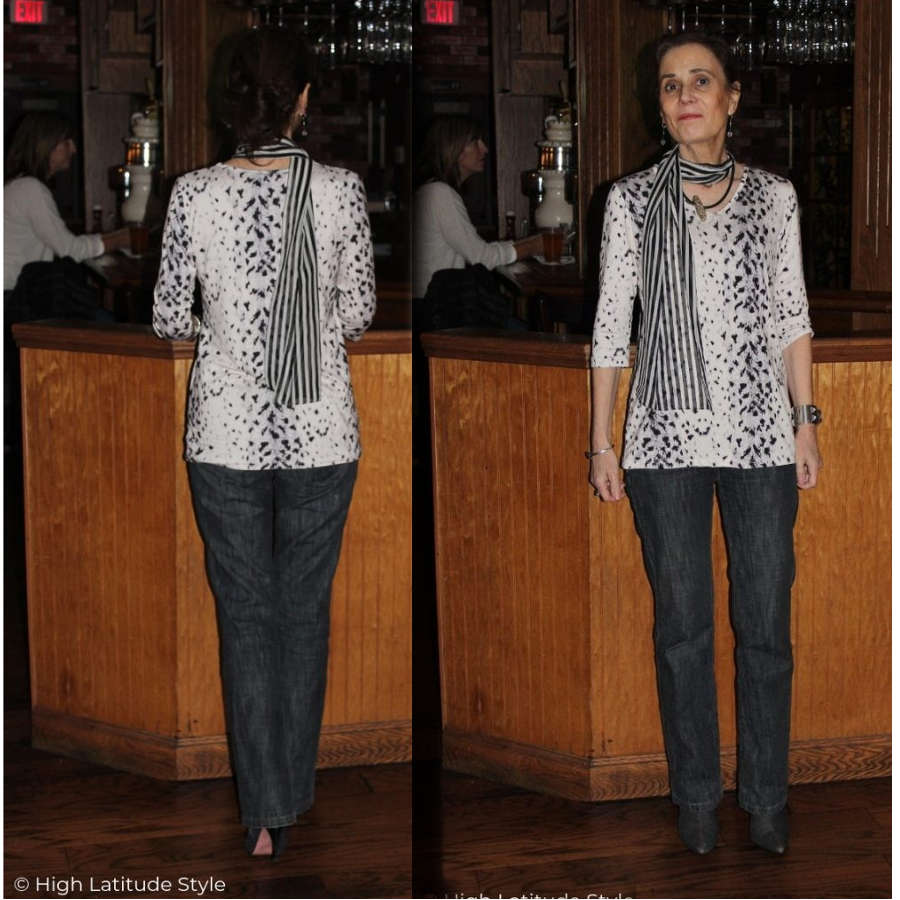 THE COVERED PERFECTLY SNOWLEOPARD TOP - by Nichole from High Latitude Style