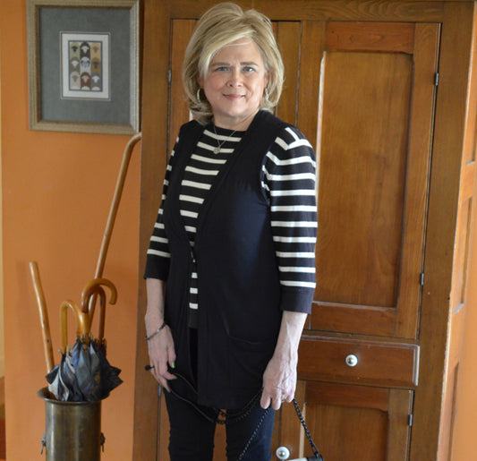 COVERED PERFECTLY’S LONG AND LEAN VEST-PART 1 - by, Terri, Meadowtree style
