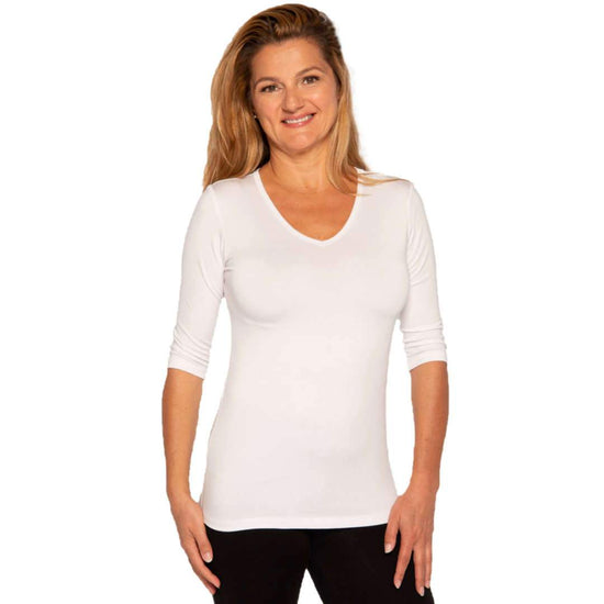 Women's V-neck Top – Covered Perfectly